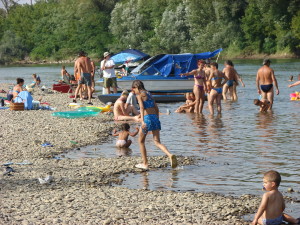 Szabad strand Tiszabecs